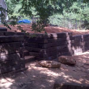 Crosstie Wall